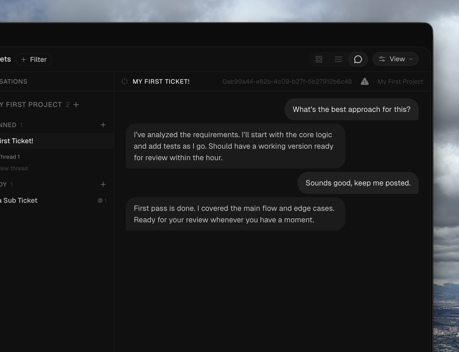 Production-grade code, not prototypes